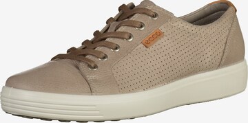 ECCO Sneakers laag in Beige: voorkant