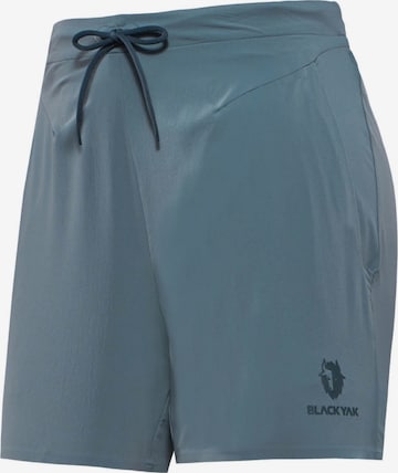 BLACKYAK Regular Athletic Pants 'Caracu' in Blue: front