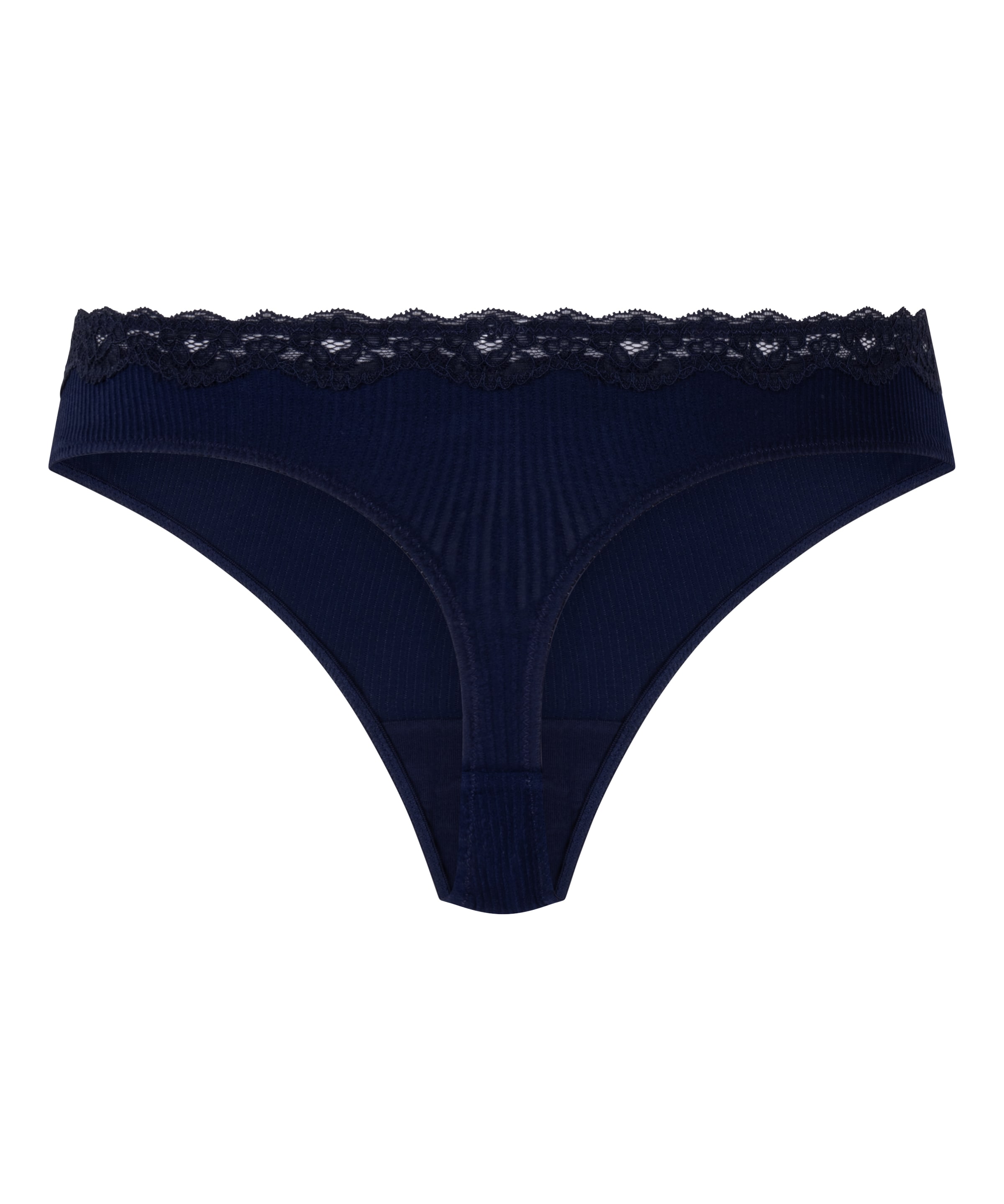 Hunkemöller String 'Lola' in Blauw