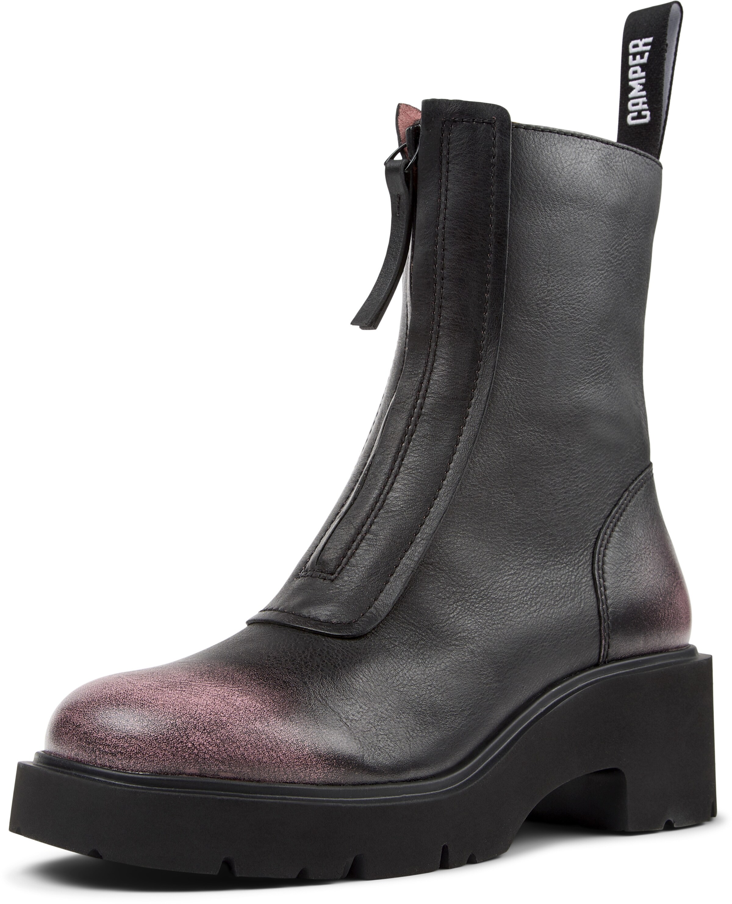 Bottines ' Milah ' CAMPER en noir : devant