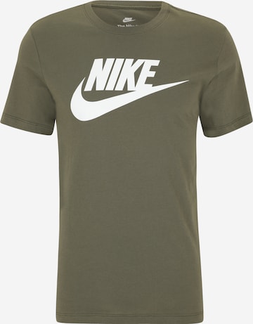 T-Shirt 'ICON FUTURA' Nike Sportswear en vert : devant
