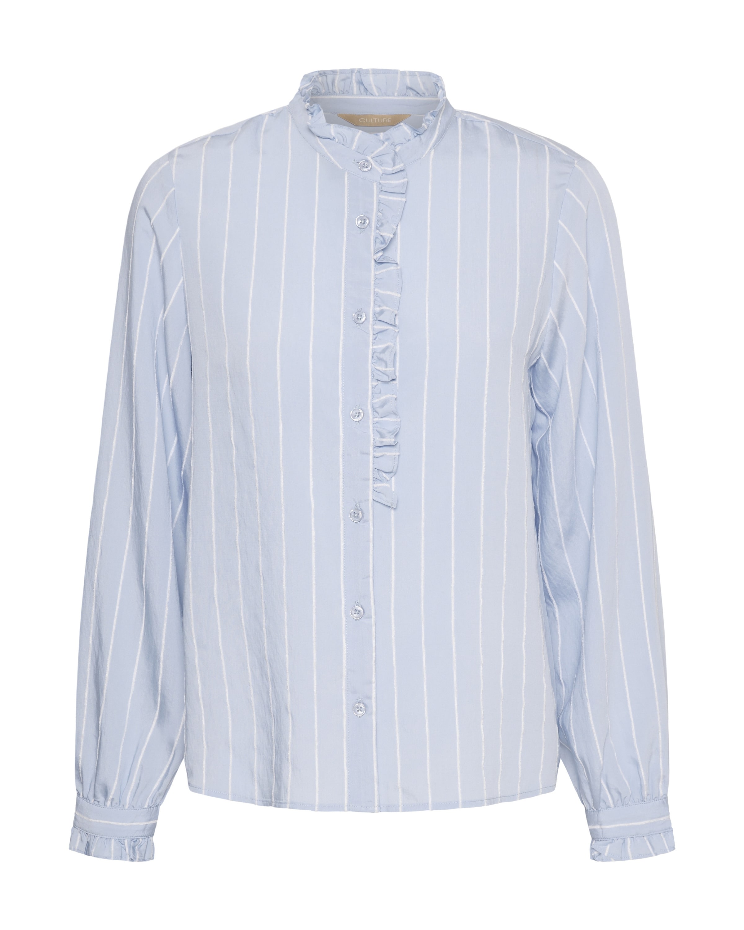 CULTURE Shirt in L in de kleur Smoky blue, Productweergave