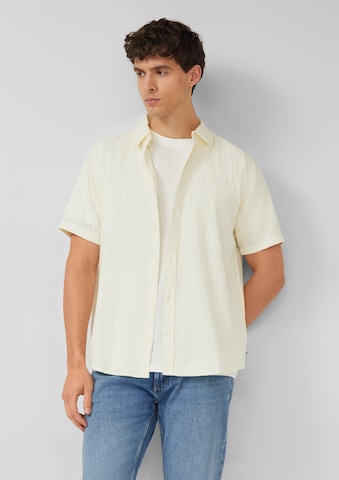 Coupe regular Chemise s.Oliver en beige