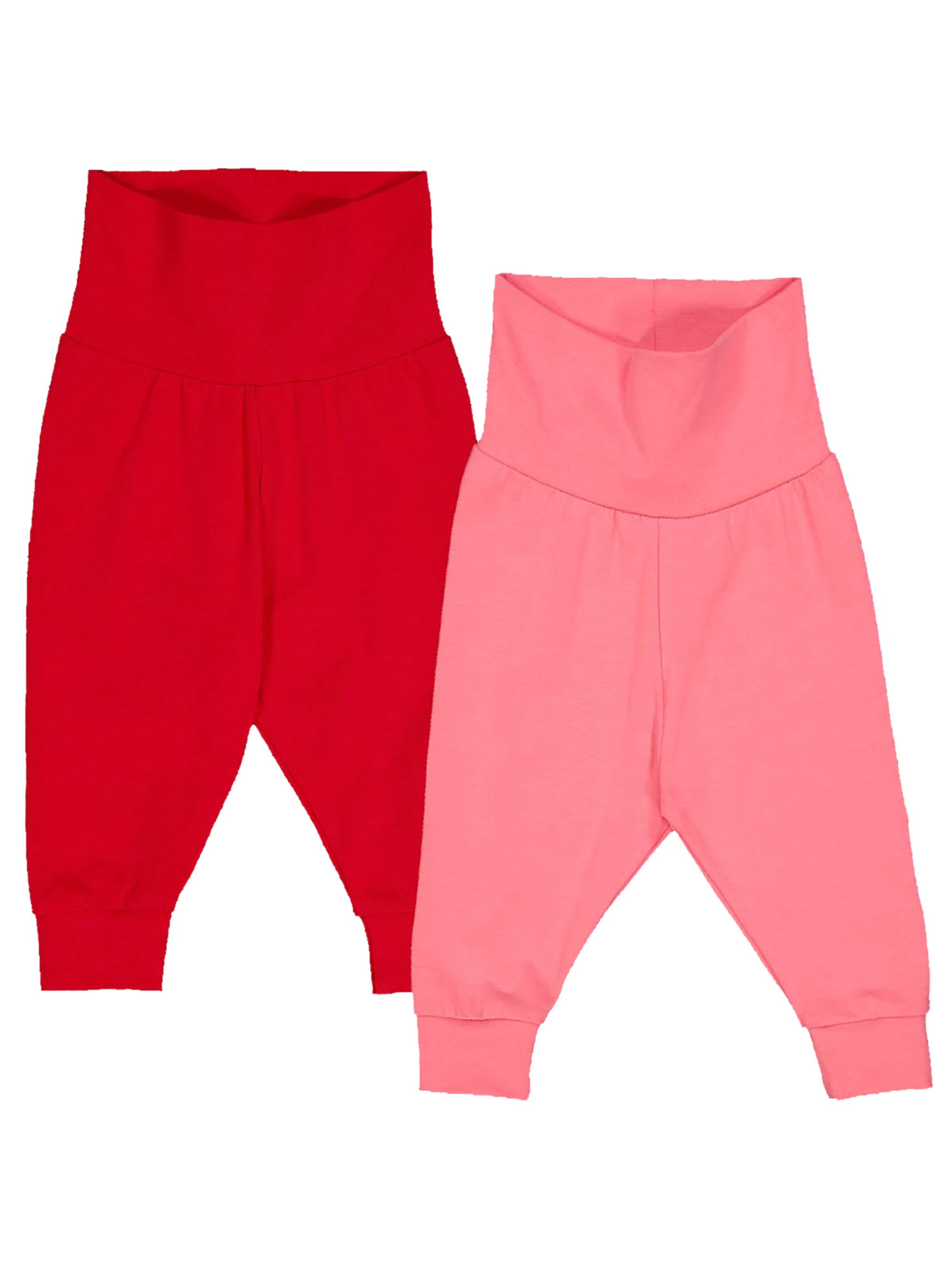 Effilé Pantalon Fred's World by GREEN COTTON en rose : devant