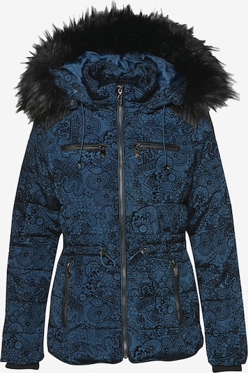 KOROSHI Winter jacket in Blue / Black, Item view