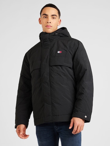 Tommy Jeans Between-Season Jacket 'Chicago' in Black: front
