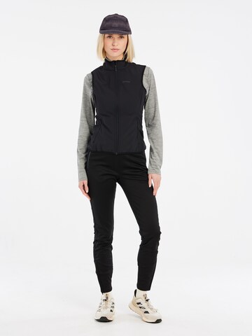 PROTEST Bodywarmer 'PRTCHAOS' in Zwart