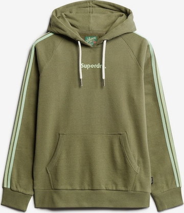 Sweat-shirt Superdry en vert : devant