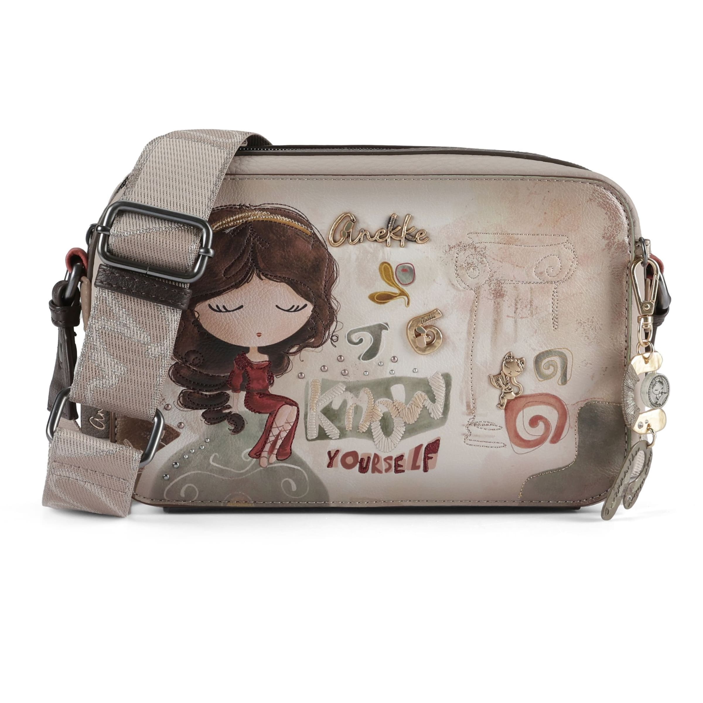 Anekke Umhängetasche in Mischfarben: Vorderseite