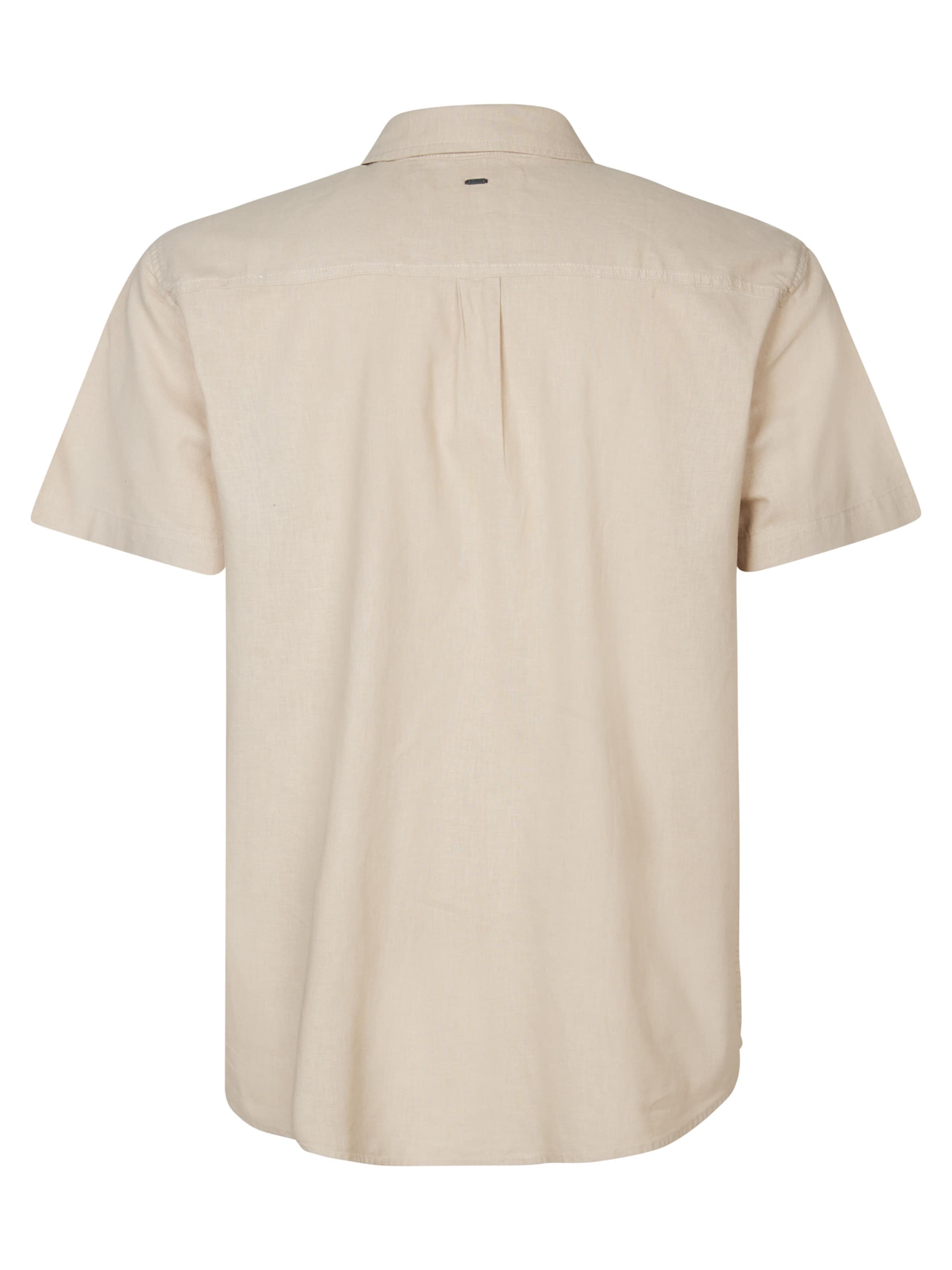 Petrol Industries Regular fit Πουκάμισο 'Mahiway' σε μπεζ