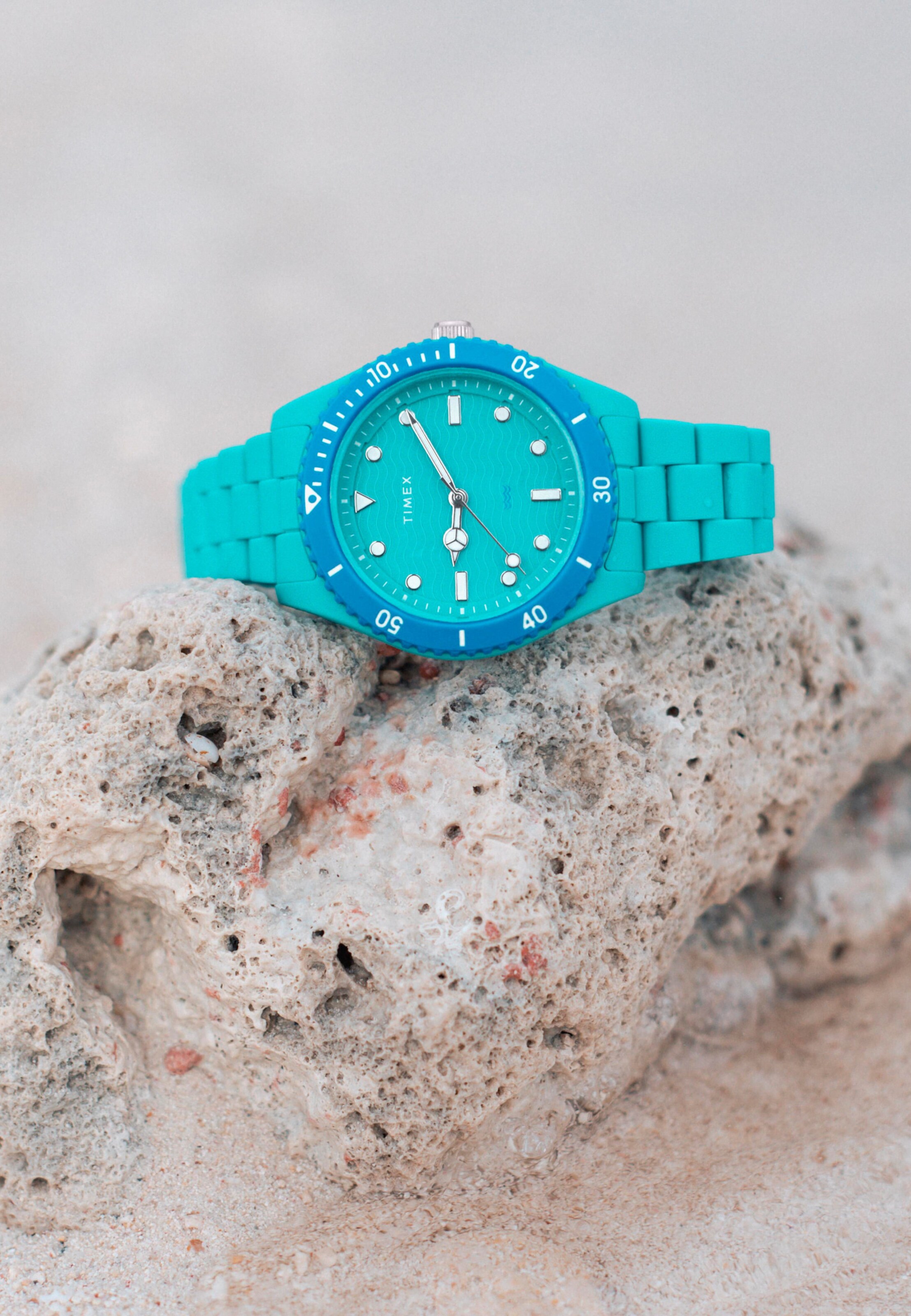 TIMEX Analog Watch 'Legacy #tide™ - Ocean Diver Inspired' in Grün