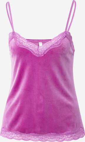 Hunkemöller Koszulka do spania w kolorze fioletowy: przód