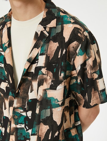 Koton Comfort fit Button Up Shirt in Green