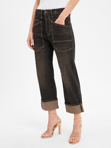 MAC Loosefit Jeans in Braun: Vorderseite