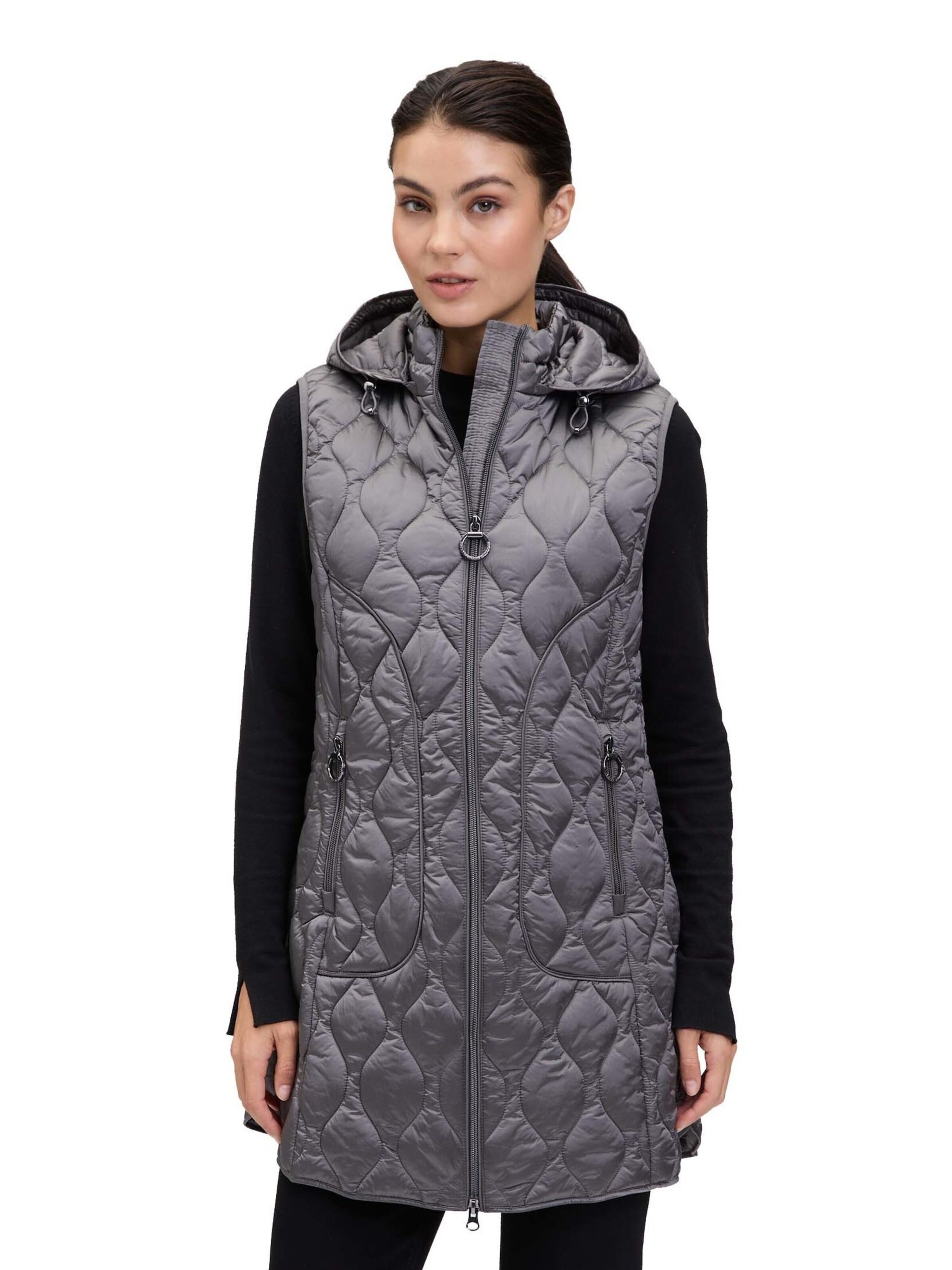 Gilet di Betty Barclay in grigio: frontale