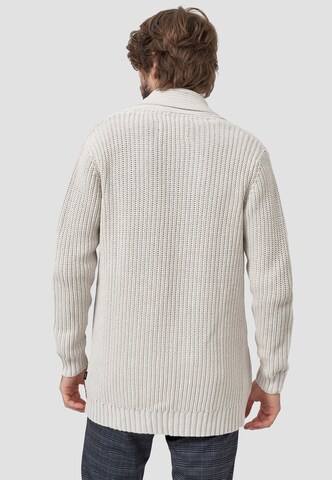 INDICODE JEANS Knit Cardigan in White
