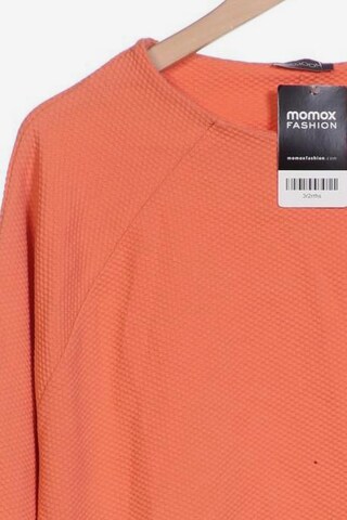 SAMOON Sweatshirt & Zip-Up Hoodie in 4XL in Orange