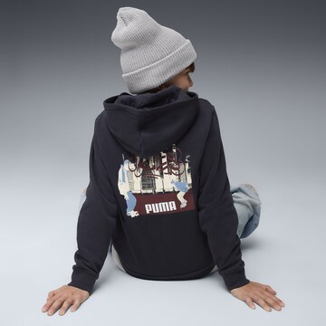 PUMA Sweatvest 'Mid90s' in Blauw: voorkant