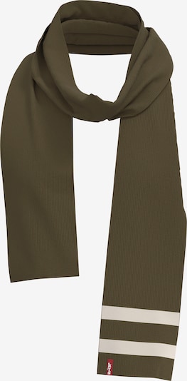 LEVI'S ® Halsduk i khaki / vit, Produktvy