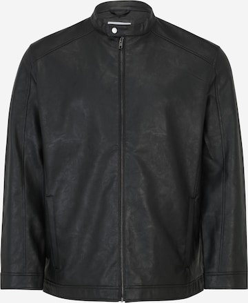 juoda Jack & Jones Plus Demisezoninė striukė 'JJEDYLAN': priekis