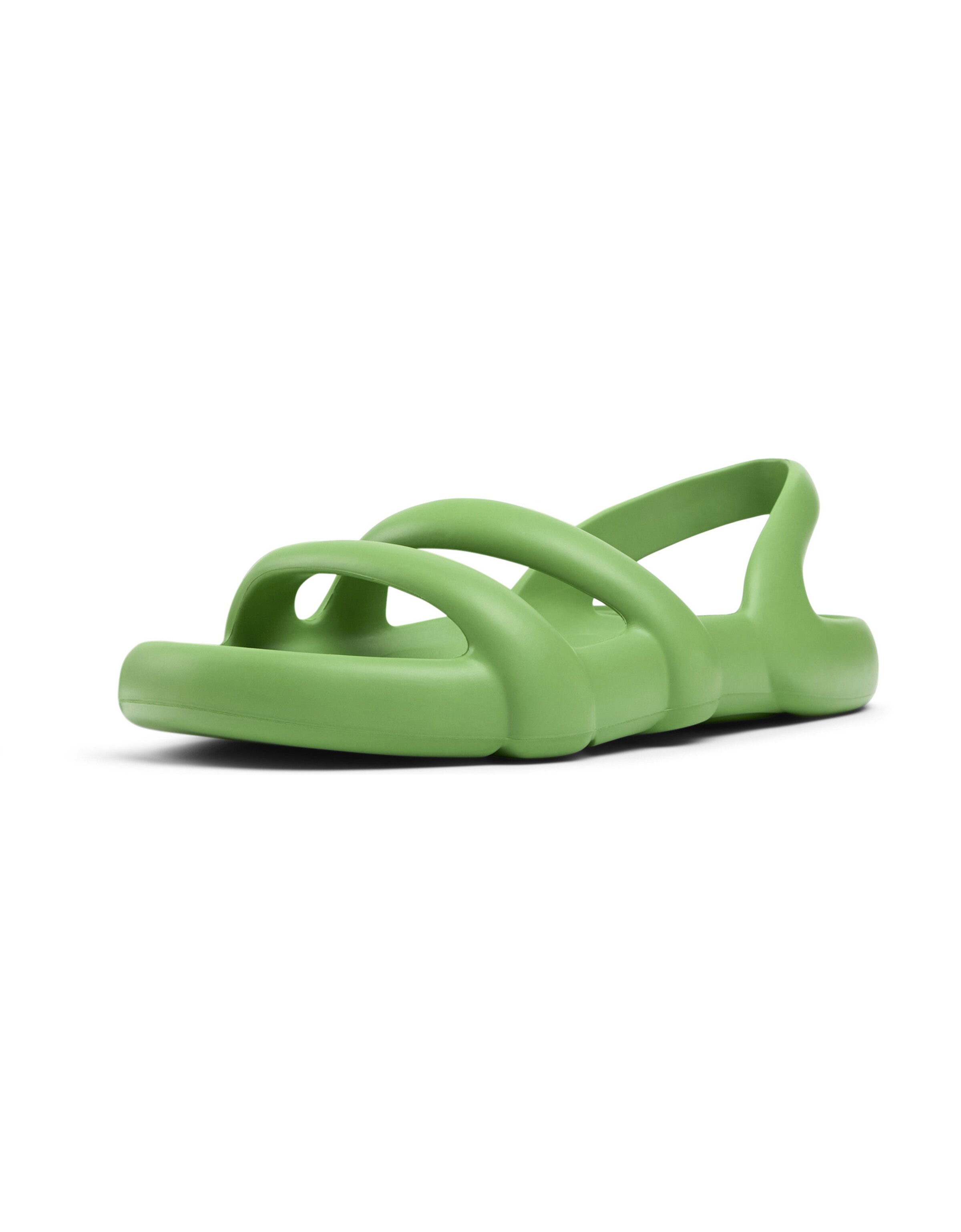 CAMPER Sandalen ' Kobarah ' in Groen: voorkant