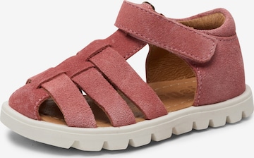 Chaussures ouvertes 'Beka' BISGAARD en rose : devant