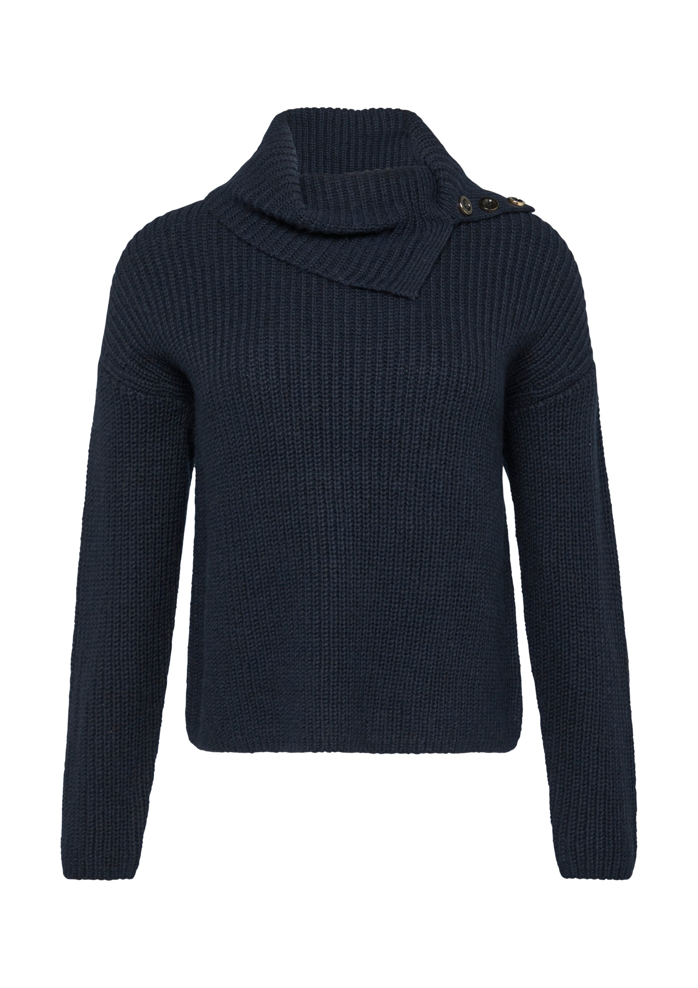 COMMA Strickpullover in Blau: Vorderseite