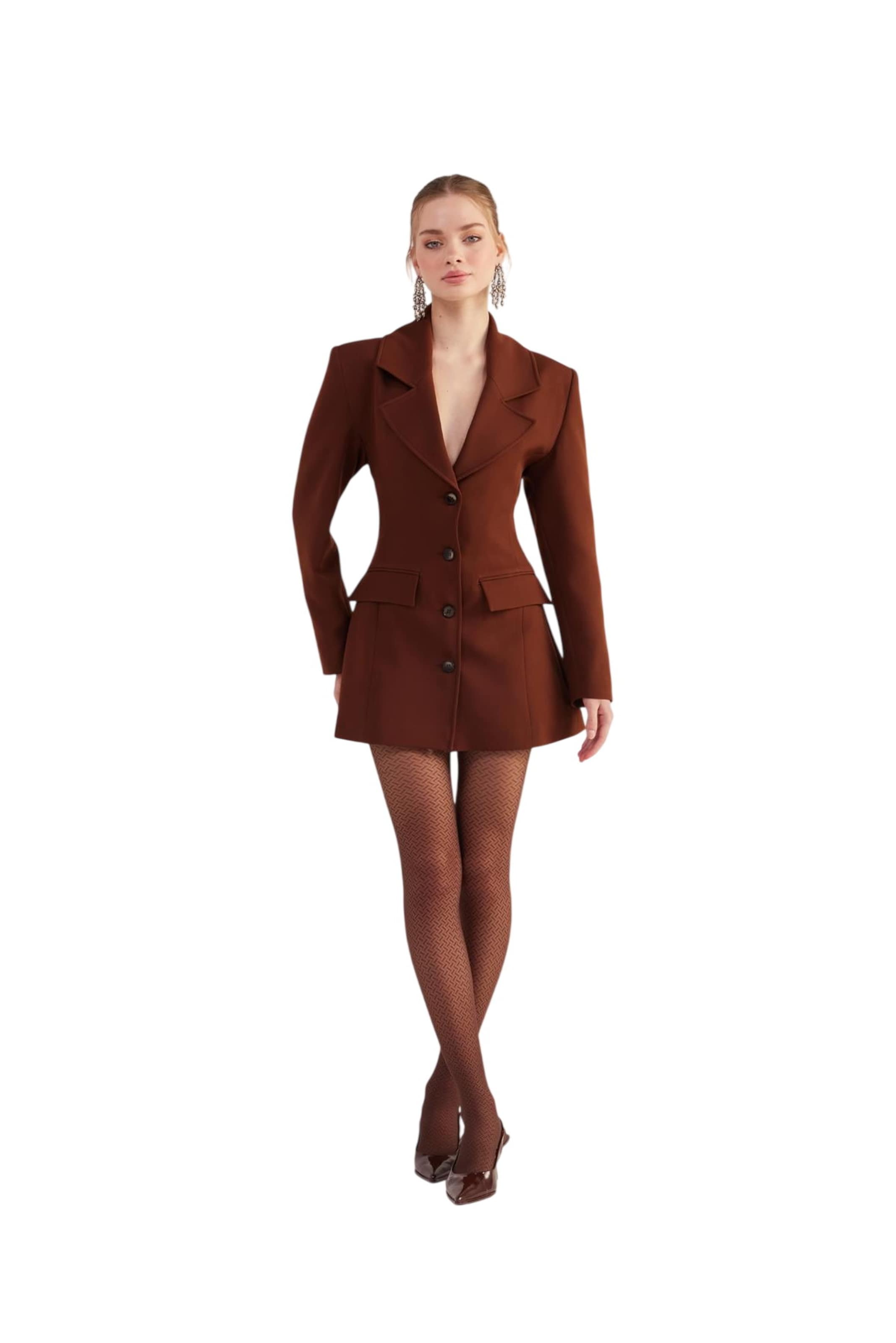 HOLLY LOLLY Dress in Brown