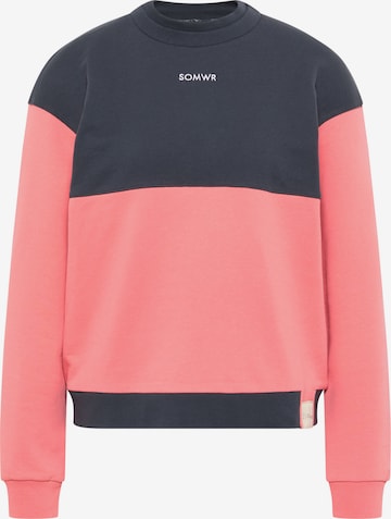 SOMWR Sweatshirt 'SWEETEST SWEATER' in Blauw: voorkant