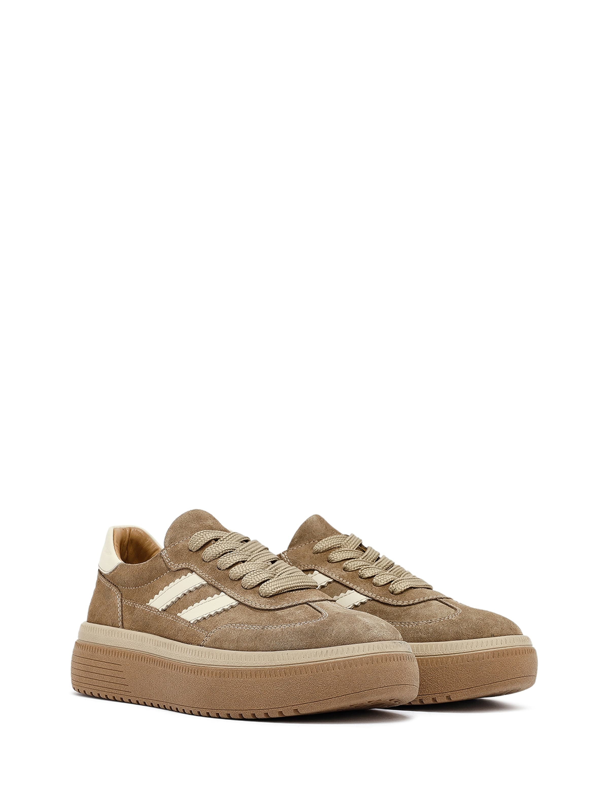 Sneaker bassa di Derimod in marrone