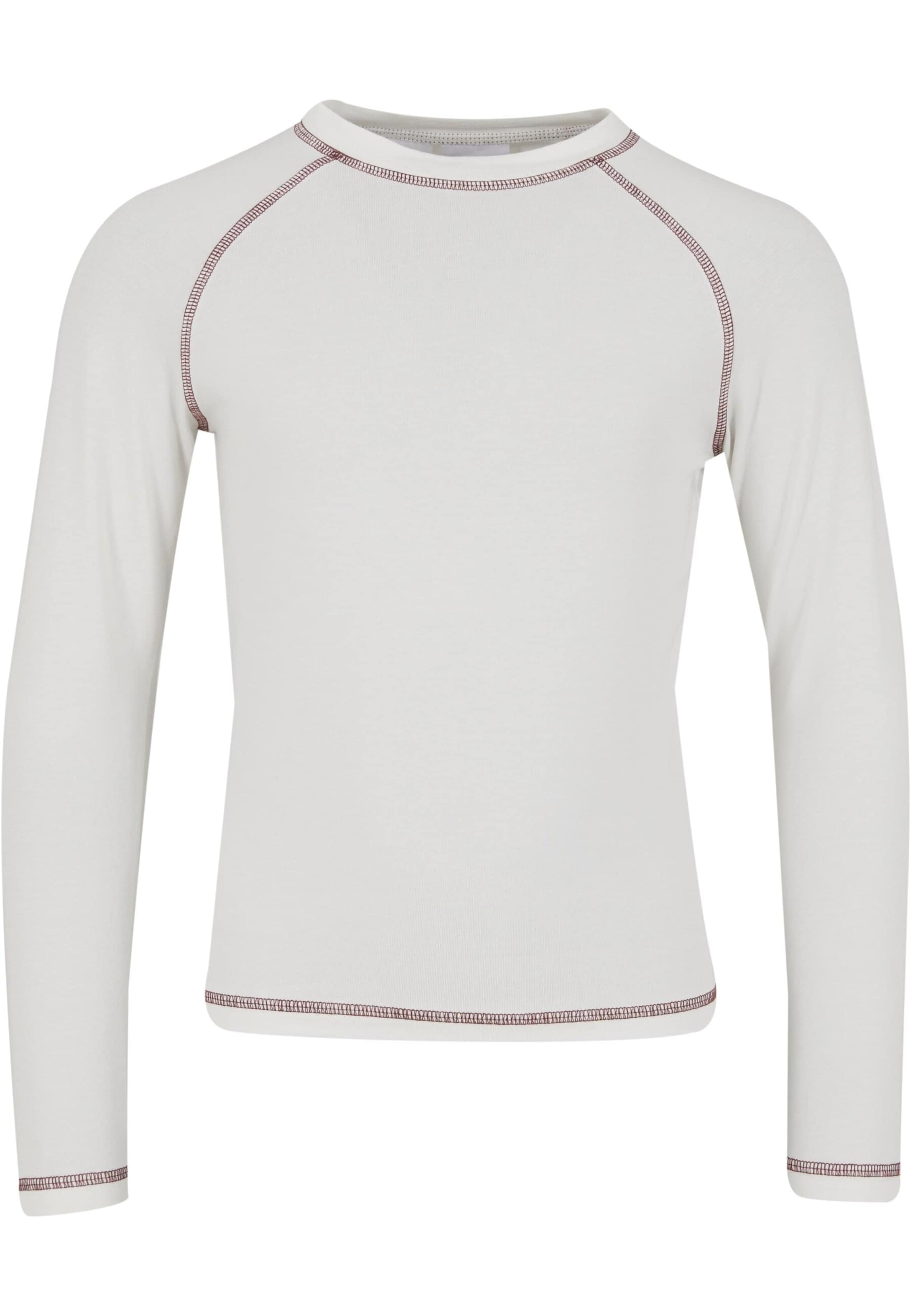 Urban Classics Shirt in Wit: voorkant