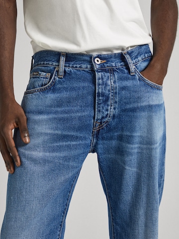 Pepe Jeans Voľný strih Džínsy - Modrá