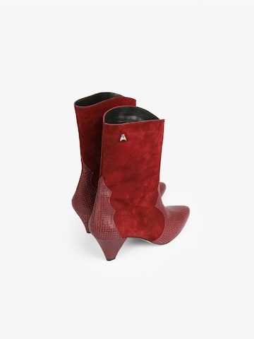 Scalpers Cowboy boot 'Mar' in Red