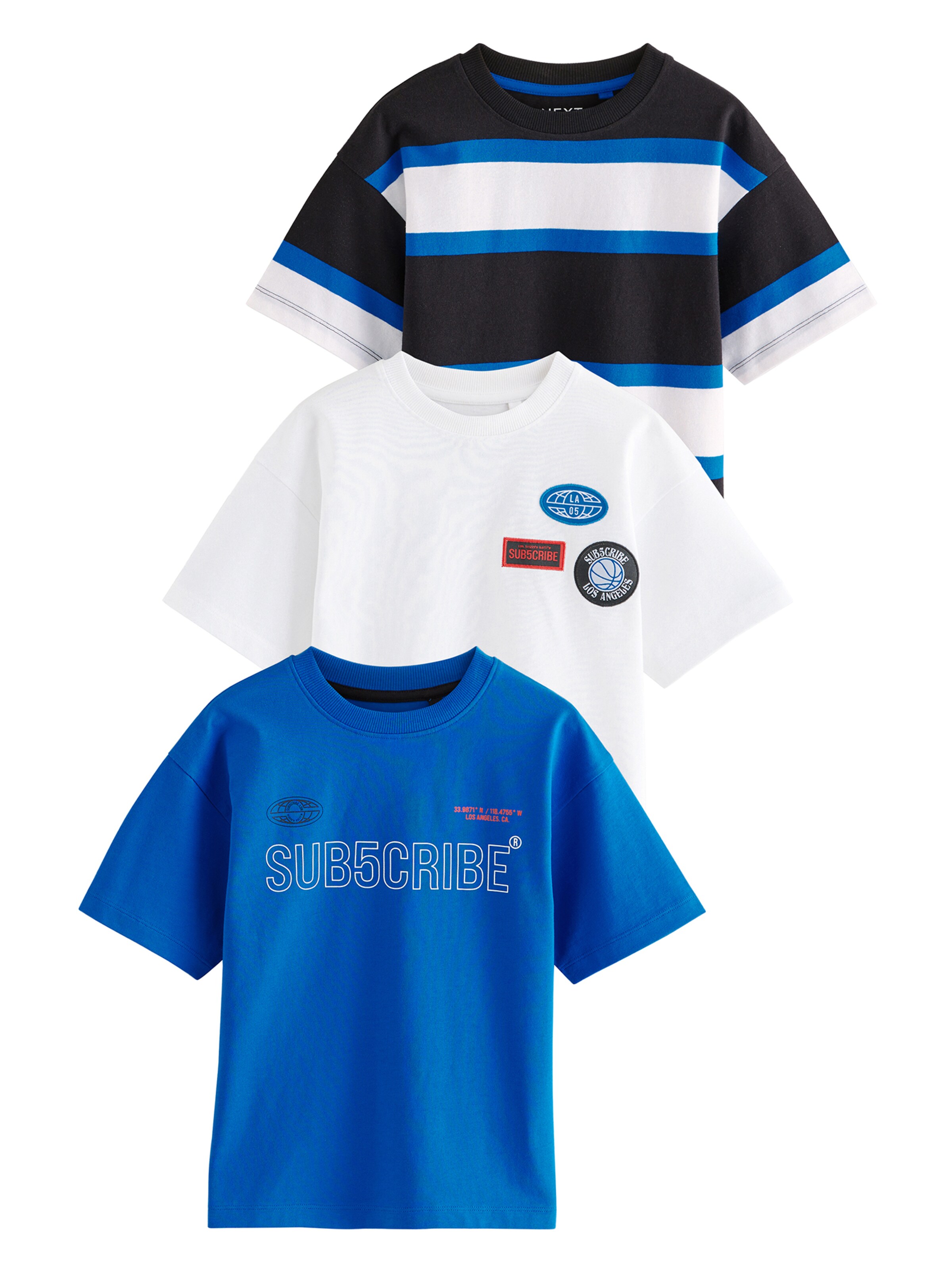 jauktas krāsas Next T-Krekls: no priekšpuses