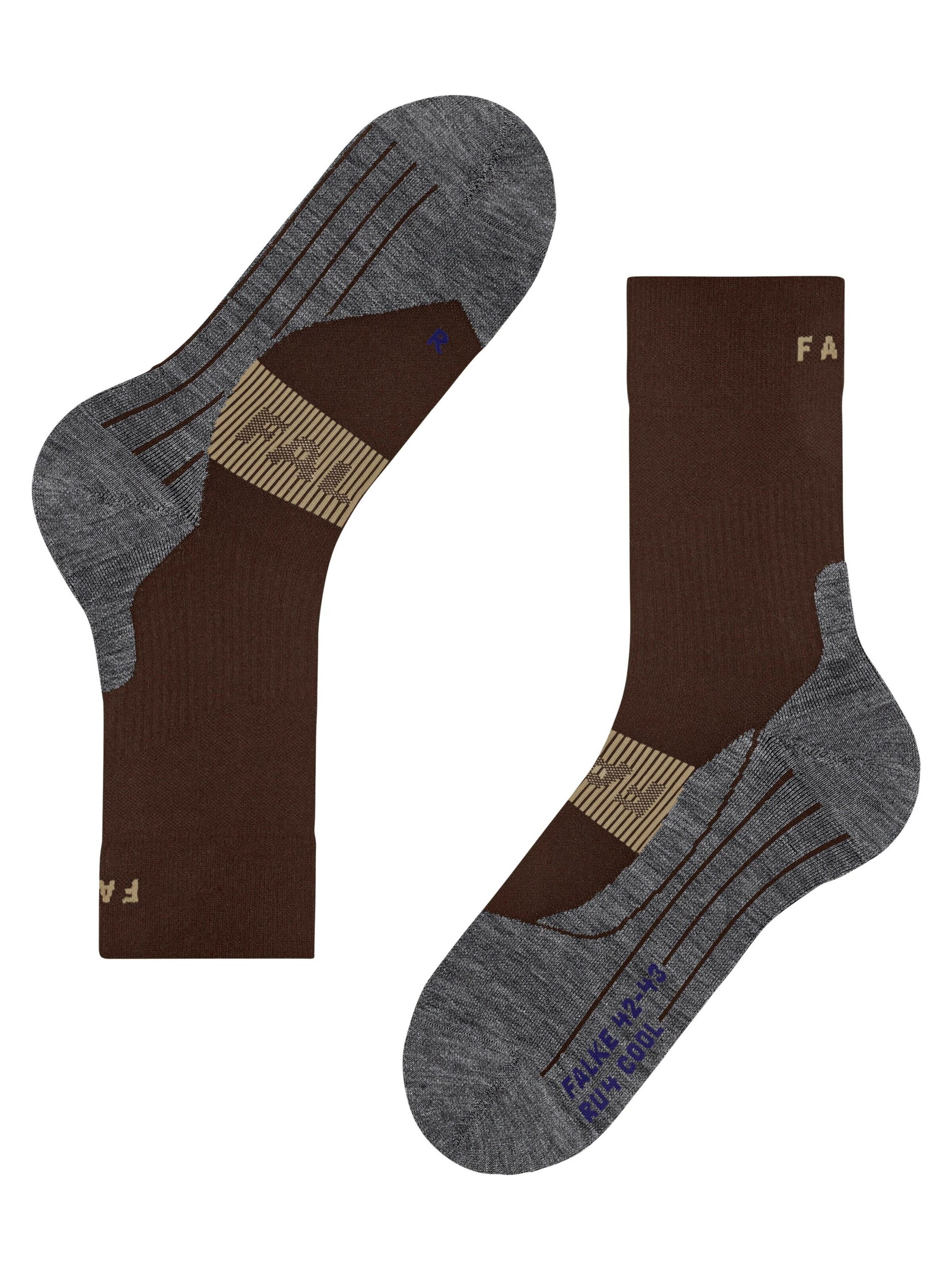 FALKE Athletic Socks 'RU4 Endurance Cool' in Brown