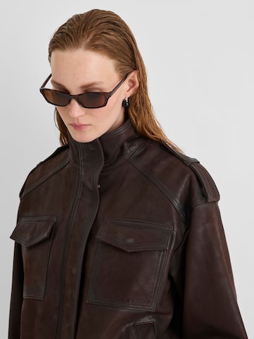 Veste mi-saison ROUGE EDIT en marron