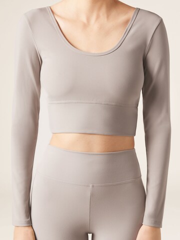CALZEDONIA Shirt 'Soft Touch' in Grey: front