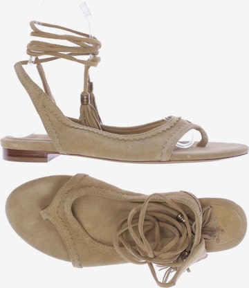 BOSS Black Sandals & High-Heeled Sandals in 41 in Beige: front