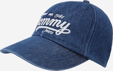Tommy Jeans Czapka z daszkiem w kolorze niebieski: przód