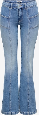 ONLY Flared Jeans 'ONLSIA' in Blauw: voorkant