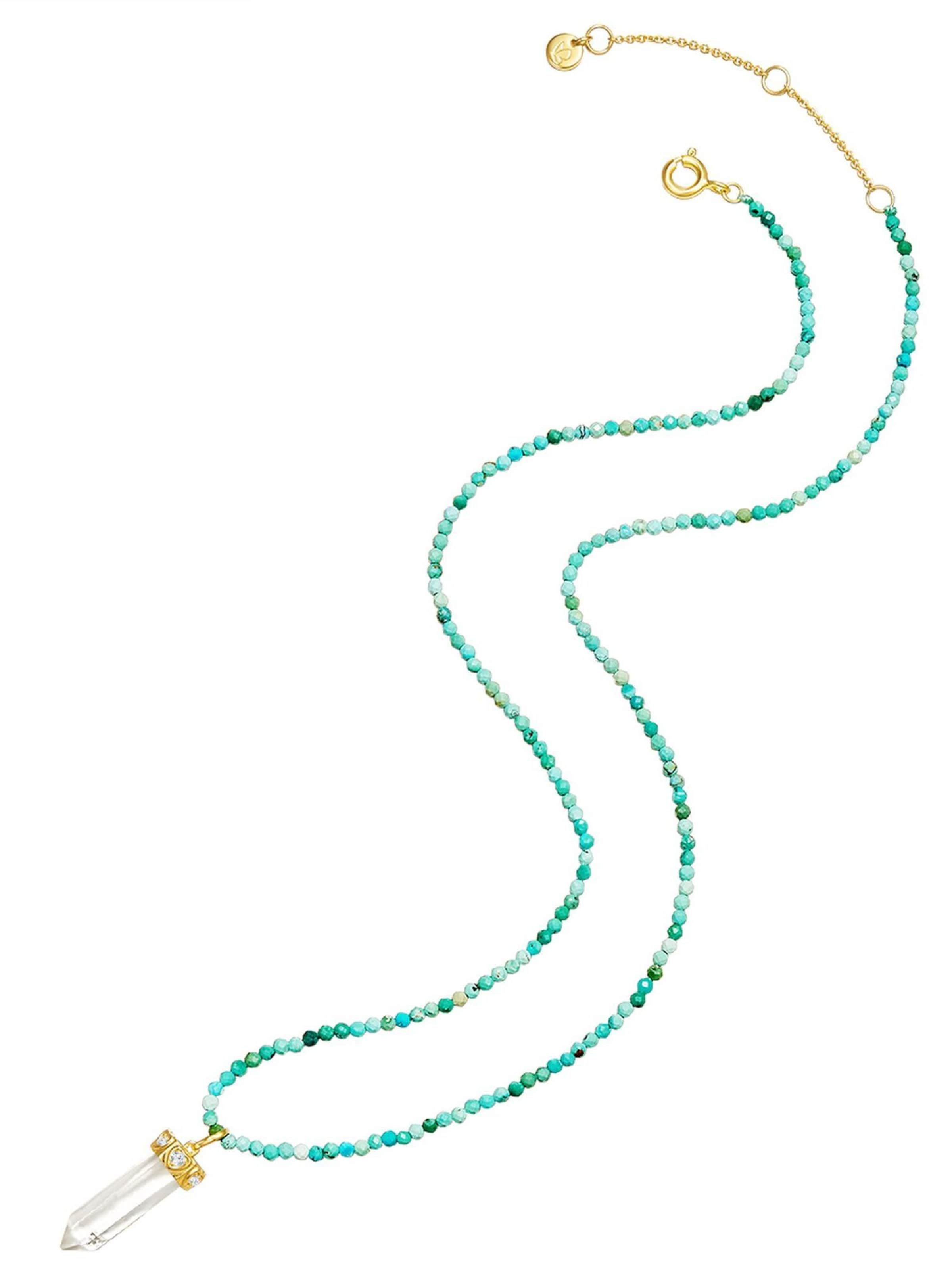 Glanzstücke München Kette in Blau: Vorderseite