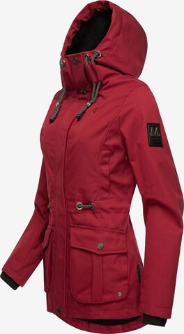 MARIKOO Between-Seasons Parka 'Babetaa' in Red