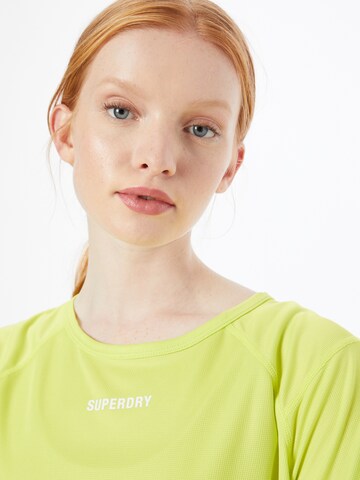 Superdry Performance Shirt in Yellow