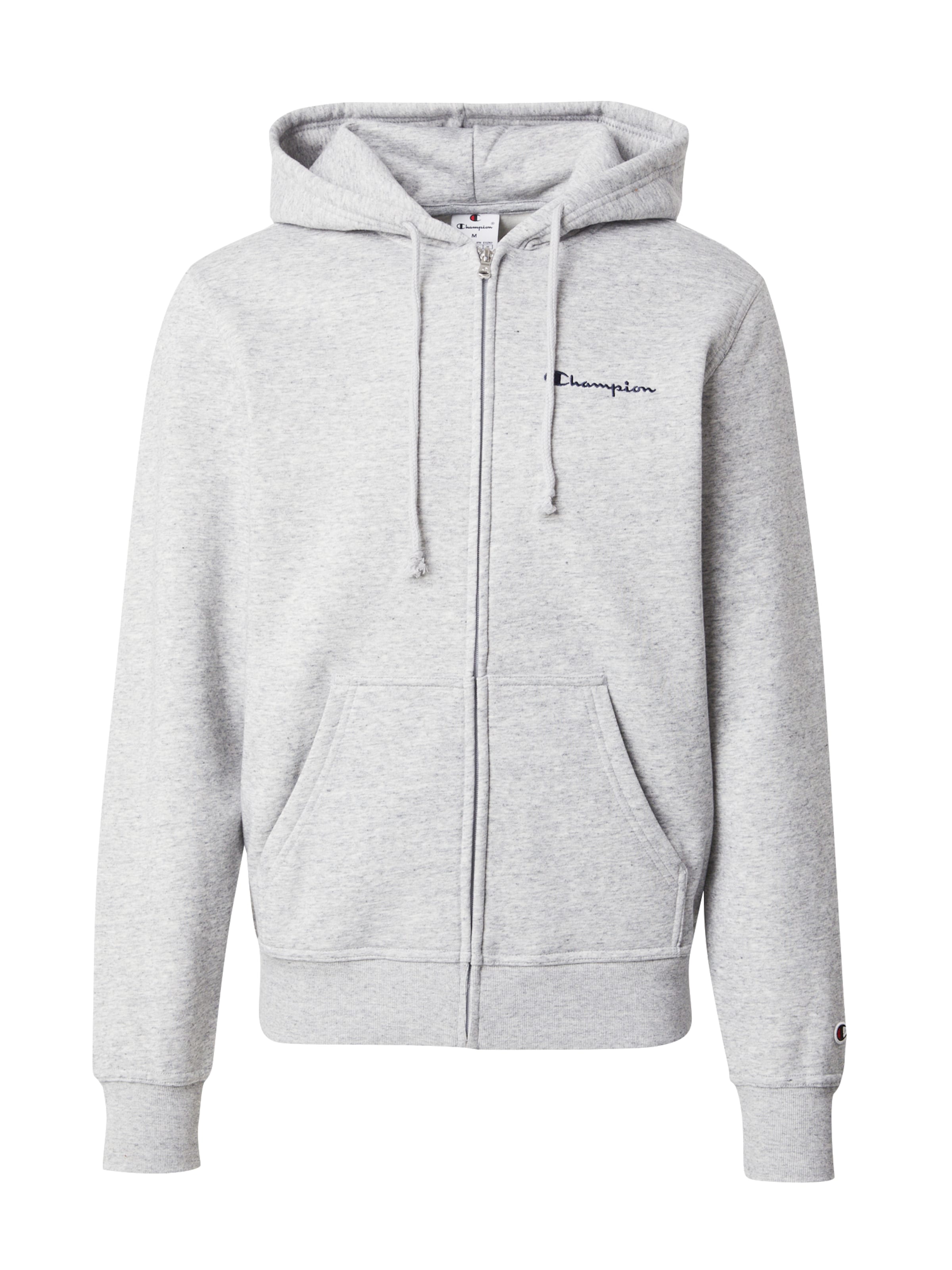 Champion Authentic Athletic Apparel Sweatjakke i grå: forside