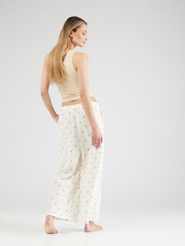 Pantalon de pyjama Lindex en blanc