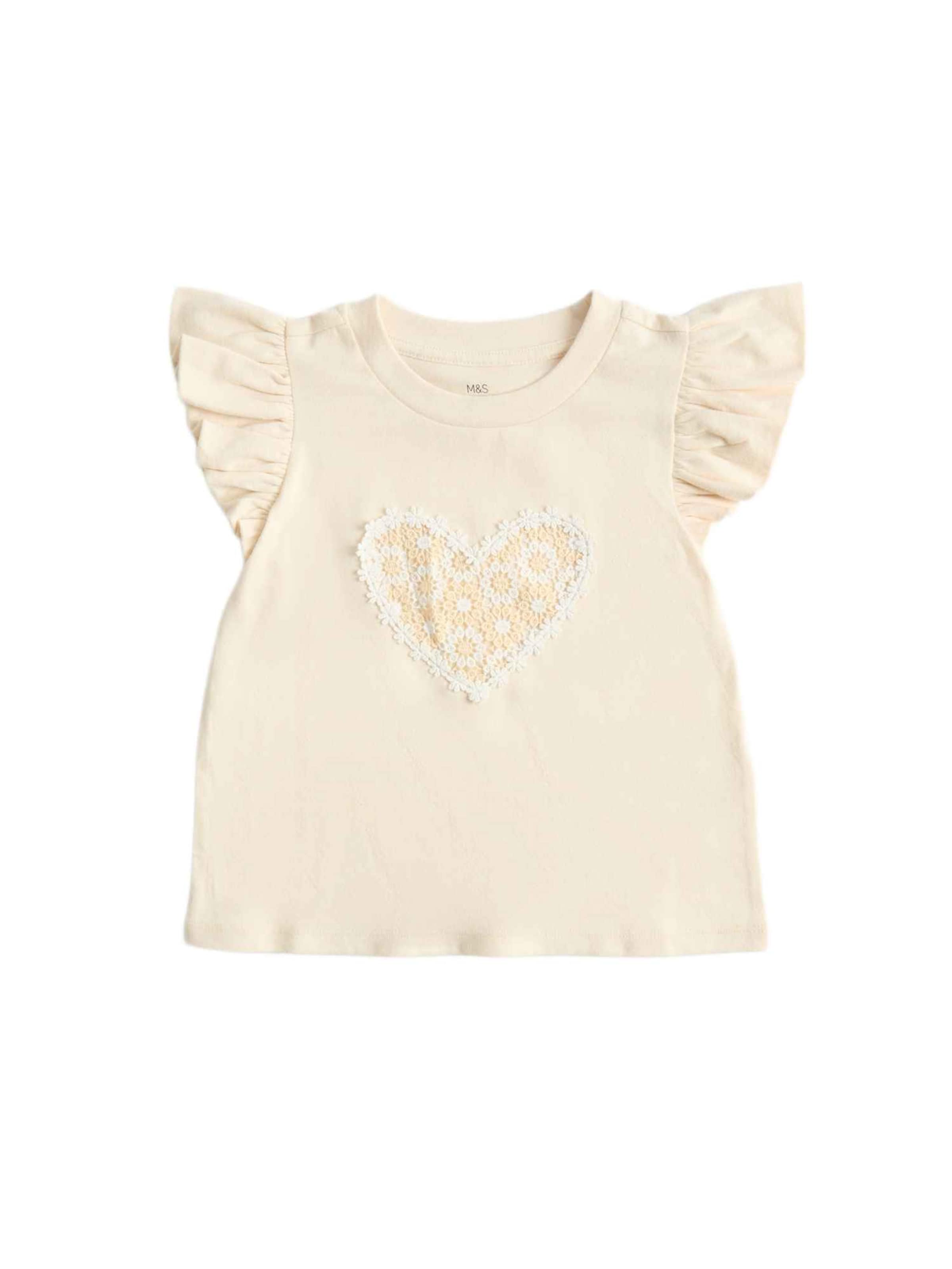 Maglietta di Marks & Spencer in giallo: frontale