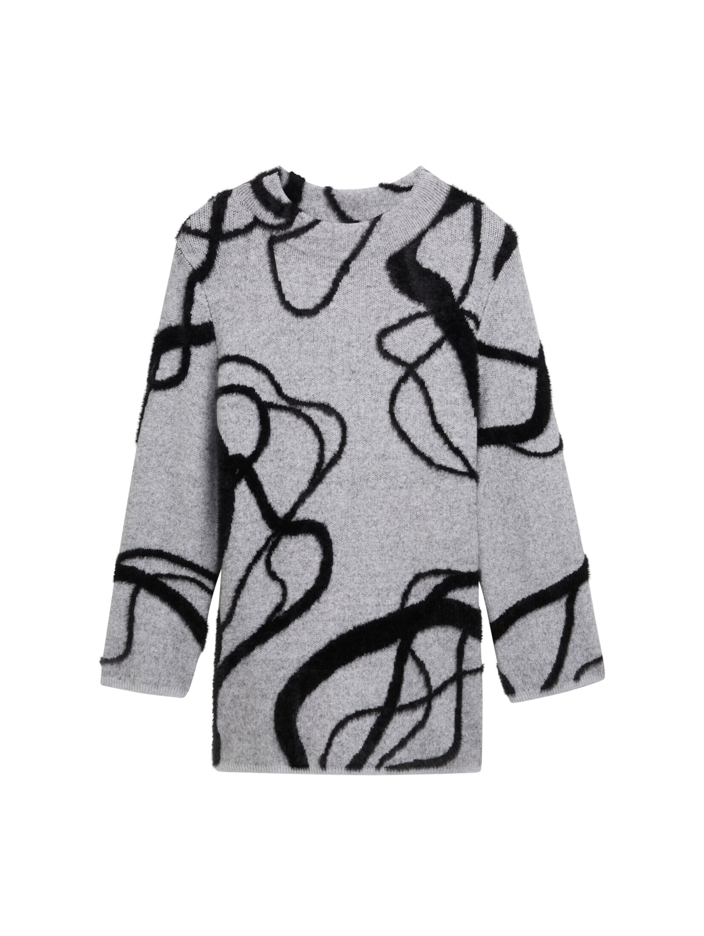 Tom Tailor Women + Pullover in Grau: Vorderseite