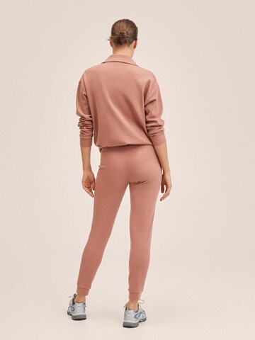 MANGO Tapered Hose in Pink