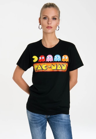LOGOSHIRT Shirt 'Pac-Man' in Mixed colors: front