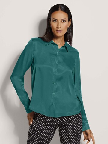 Chemisier MADELEINE en vert : devant